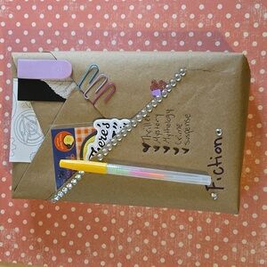 Blind date with thrifted book leg27